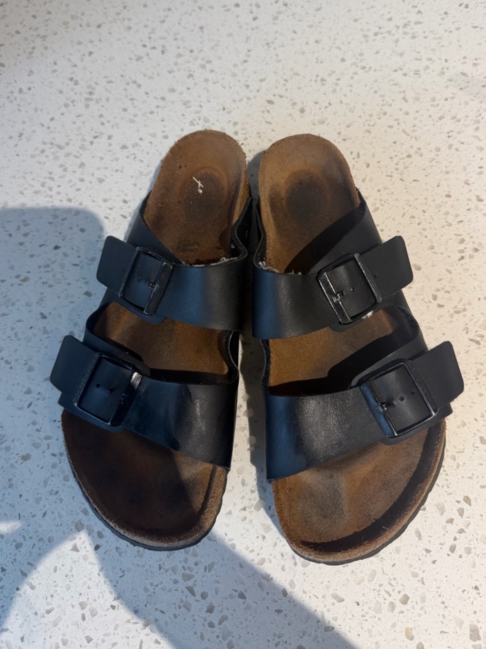 Black Birkenstock Arizona Sandals